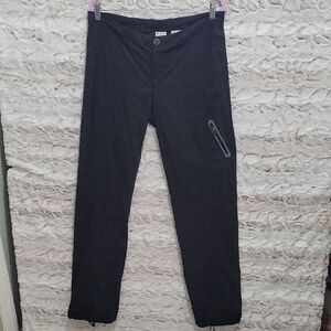 Columbia Trail Pants Women's Size 12 Black Straight Leg, Jogger, Or Snap Up Leg